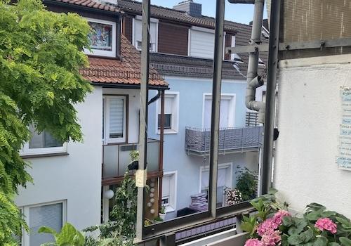 Ausblick Balkon