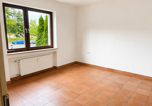 Schlafzimmer Blick von Tür