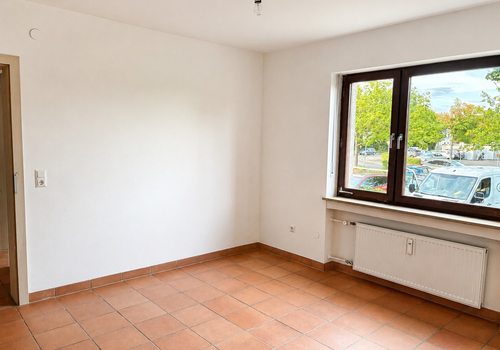 Schlafzimmer Blick v. Rückwand