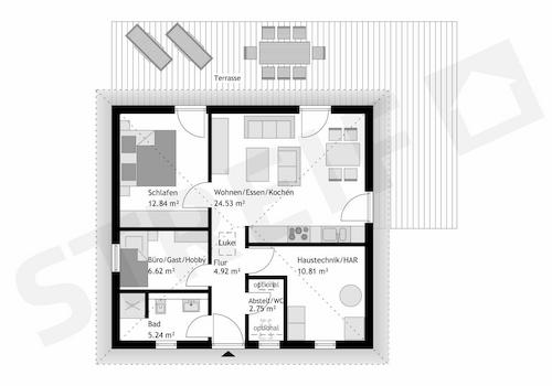 Variabler Grundriss