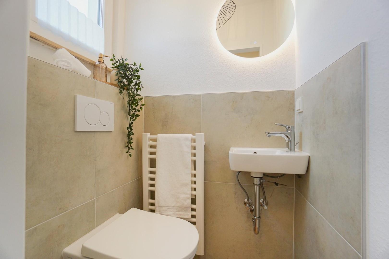 Gäste-WC Erdgeschoss