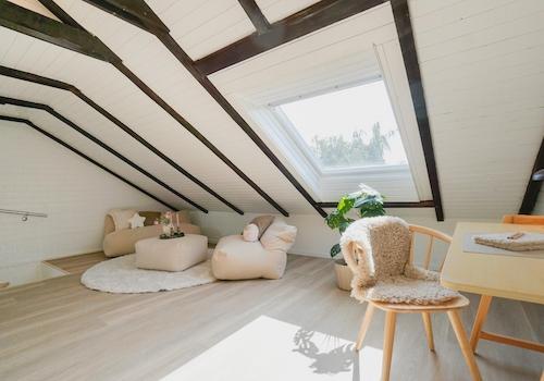 Loungeecke Dachgeschoss