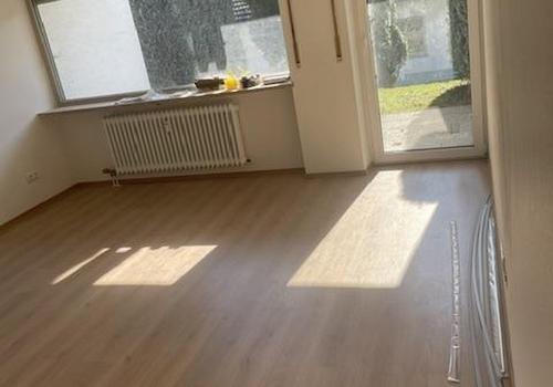 San. Wohnung Schlafzimmer