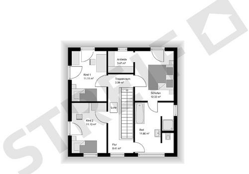 Grundriss Family OG