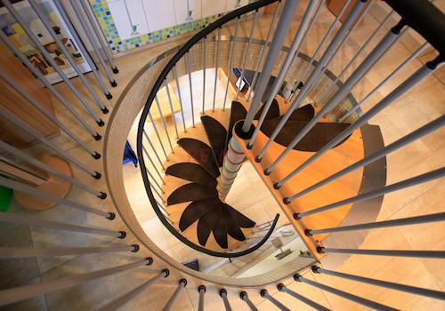 Treppe ins DG