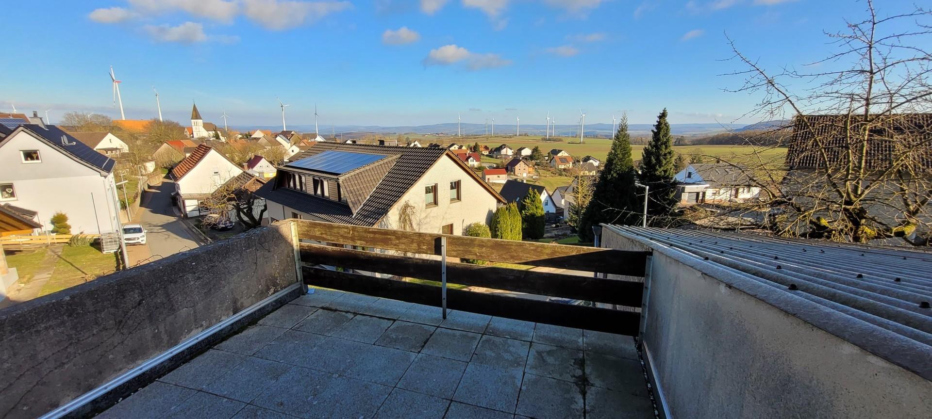 Balkon mit Weitblick