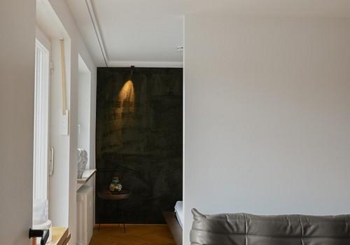 Blick ins Schlafzimmer