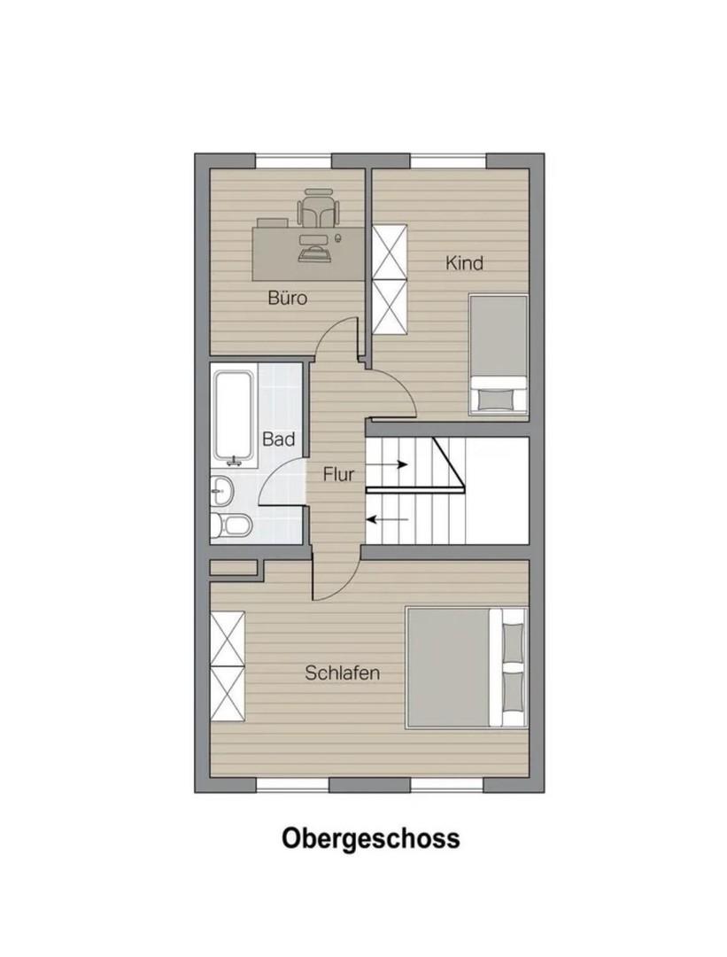 Grundriss 1 Etage