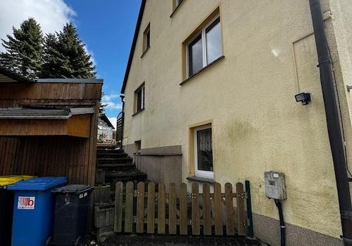 Hausansicht Aufgang