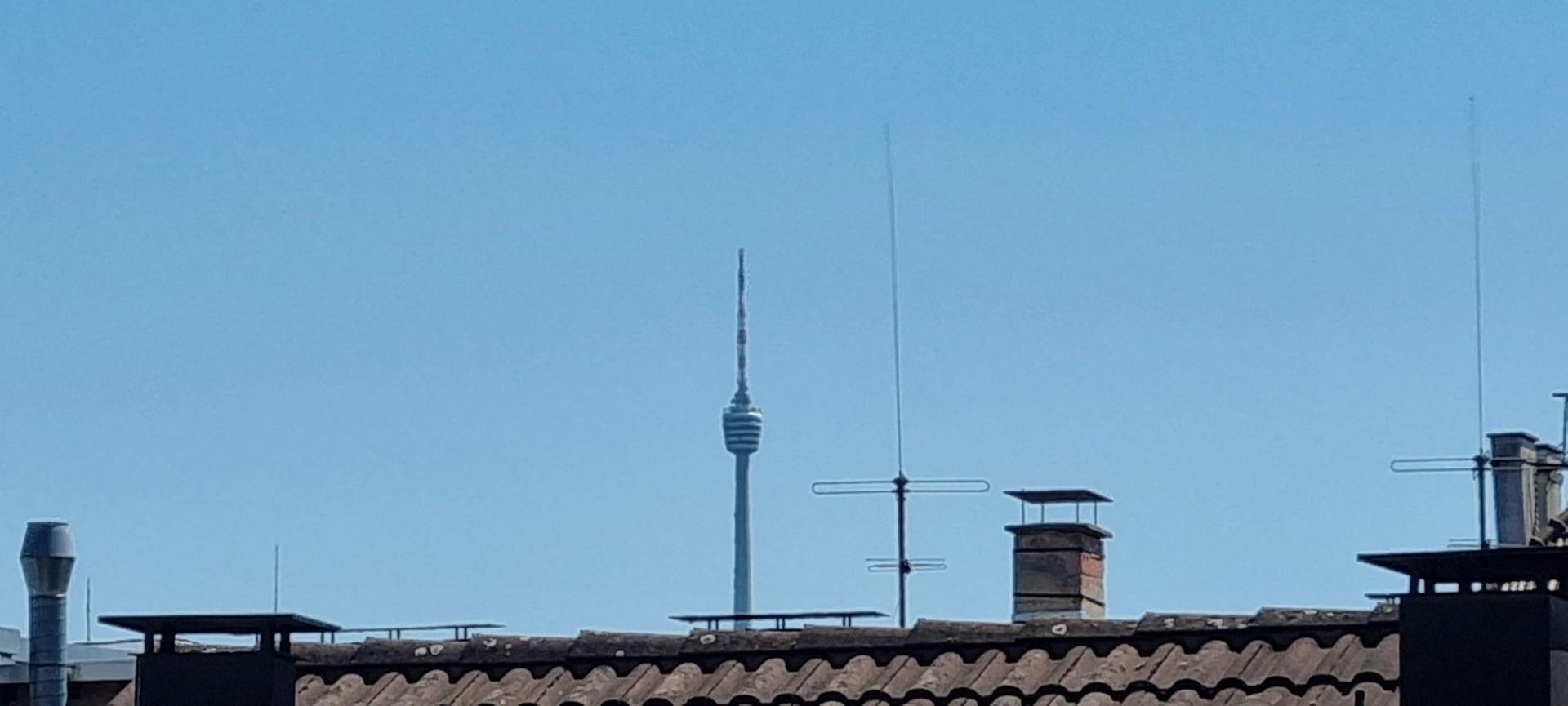 Aussicht Fernsehturm Hofseite