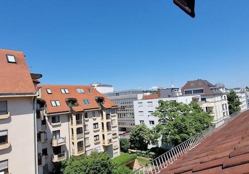 Aussicht Ansicht Straßenseite