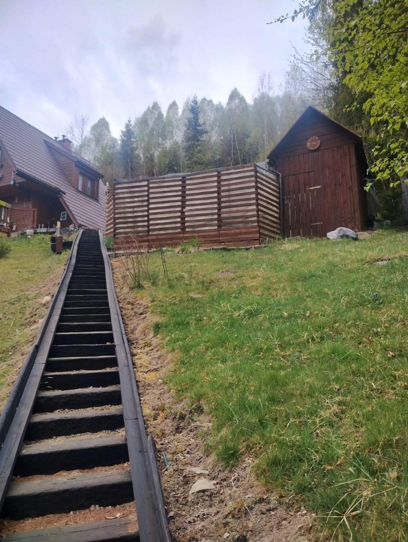 Blick von der Treppe aus