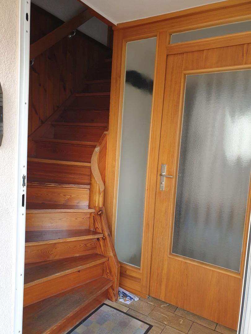 Flurtreppe nach oben
