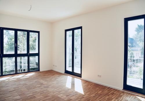 Wohnzimmer Blick Süd West