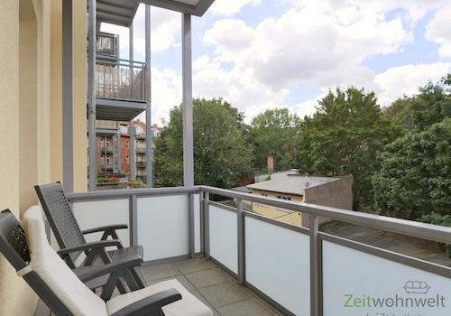 ruhiger Balkon