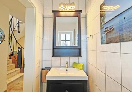Gäste-WC Ferienhaus Plauer See