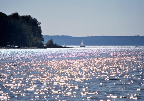 Mit dem Boot auf dem PlauerSee