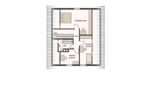 Grundriss Obergeschoss