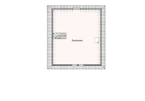 Grundriss Dachboden