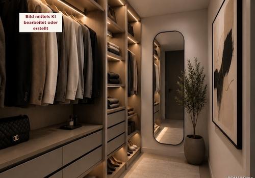 Virtuelles Home Staging. Möblierung und Dekoration sind nicht Bestandteil des Angebots