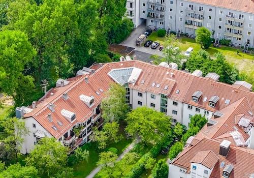 Drohnenaufnahme Hausansicht