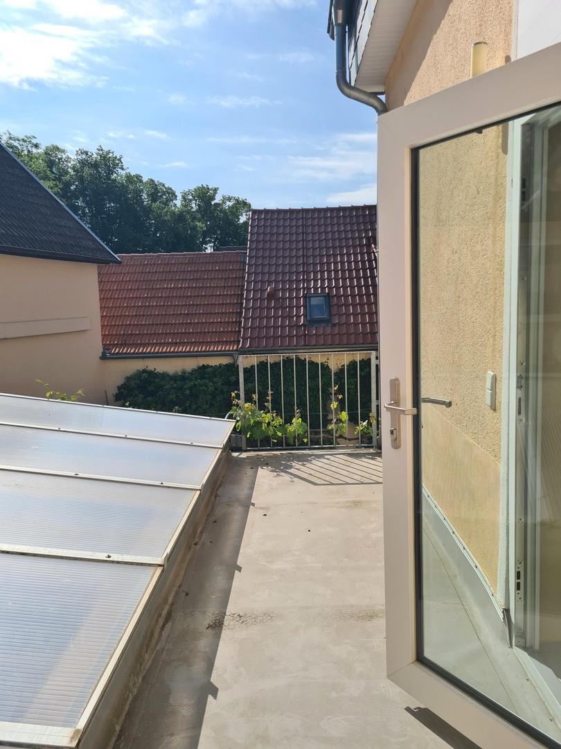 kleine Dachterrasse