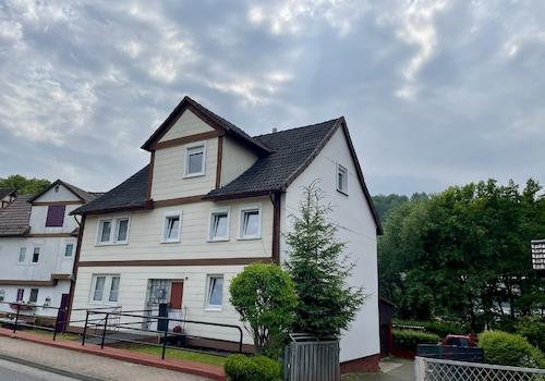 Blick von gegenüber