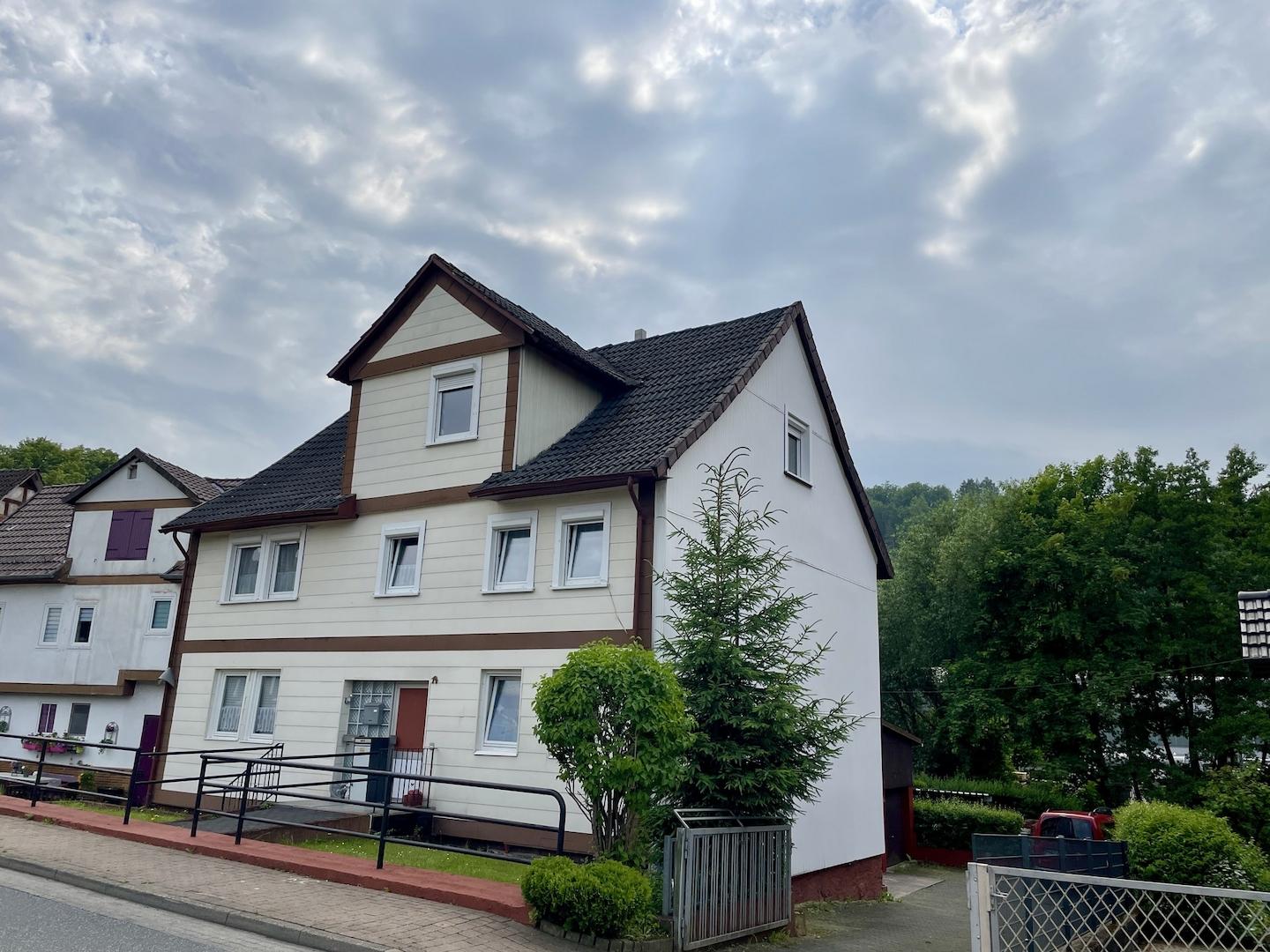 Blick von gegenüber