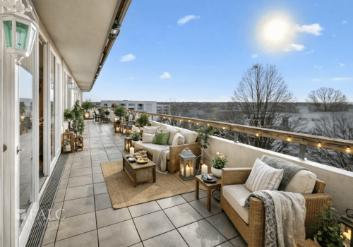 Einrichtungsbeispiel Balkon