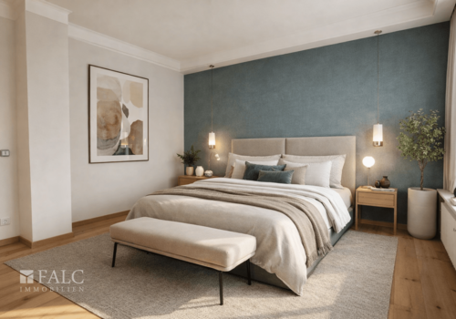 Einrichtungsbeispiel Schlafzimmer