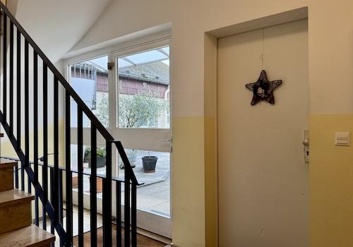 Der Wohnungseingang