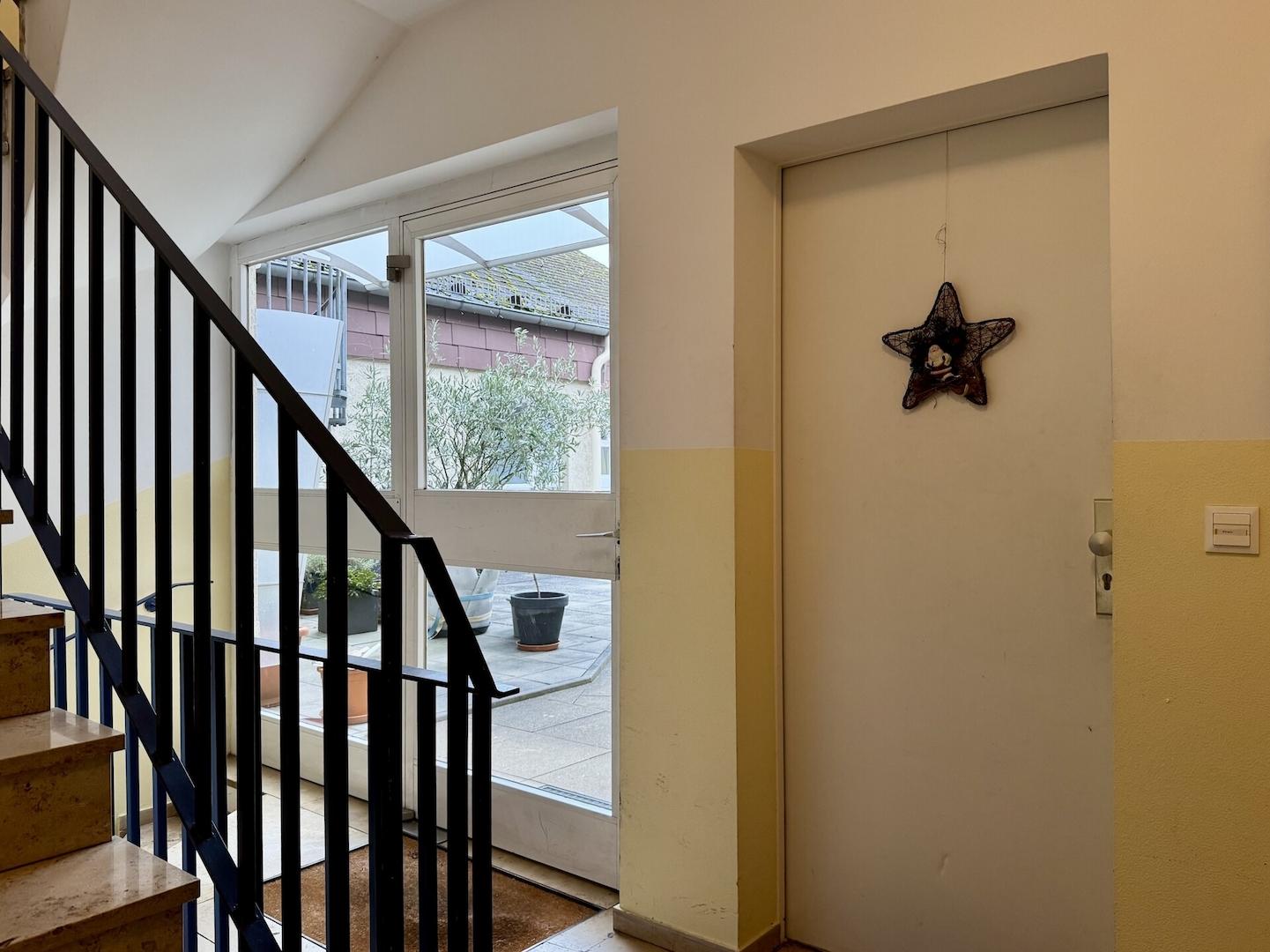 Der Wohnungseingang