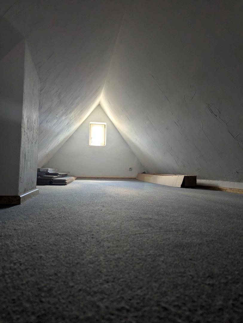Spitz über Kinderzimmer 