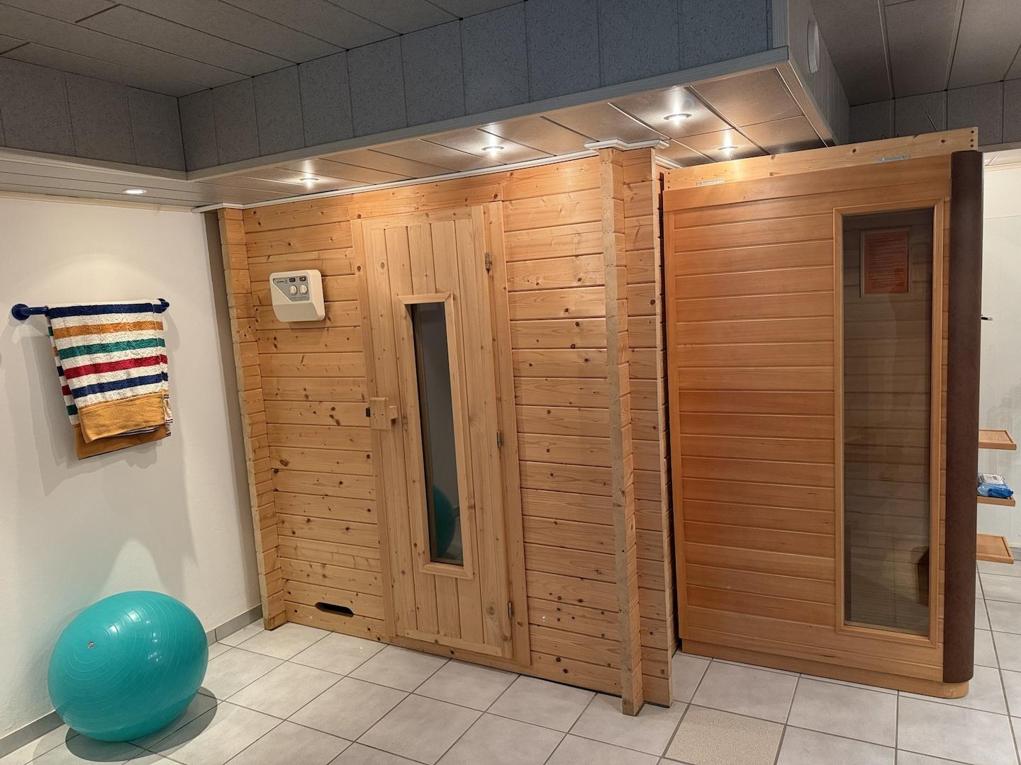 Wellnessbereich im Keller