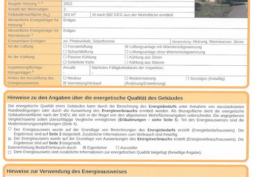 Energieausweis Zum Schützenplatz