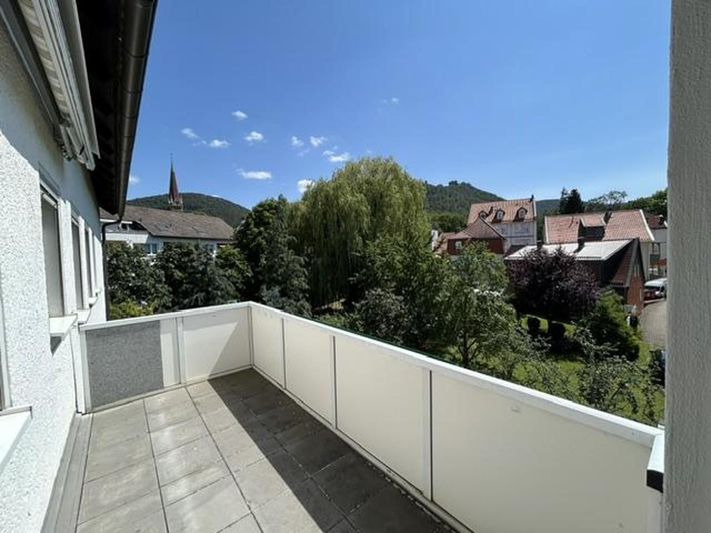 Wunderschöner Balkonblick