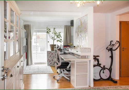 Apartment linke Seite