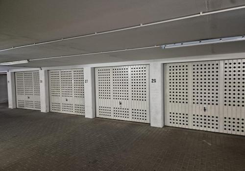 Abgeschlossene Garage