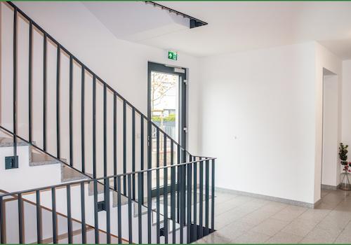 Gepflegtes Treppenhaus