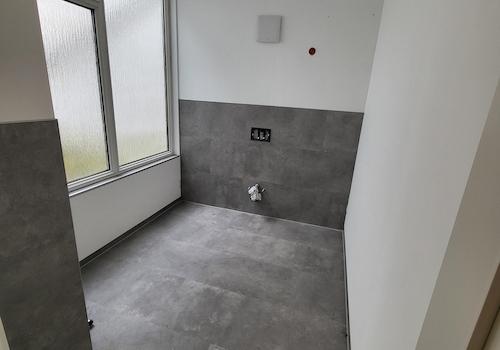 vorgesehene Toilette vom Vormi
