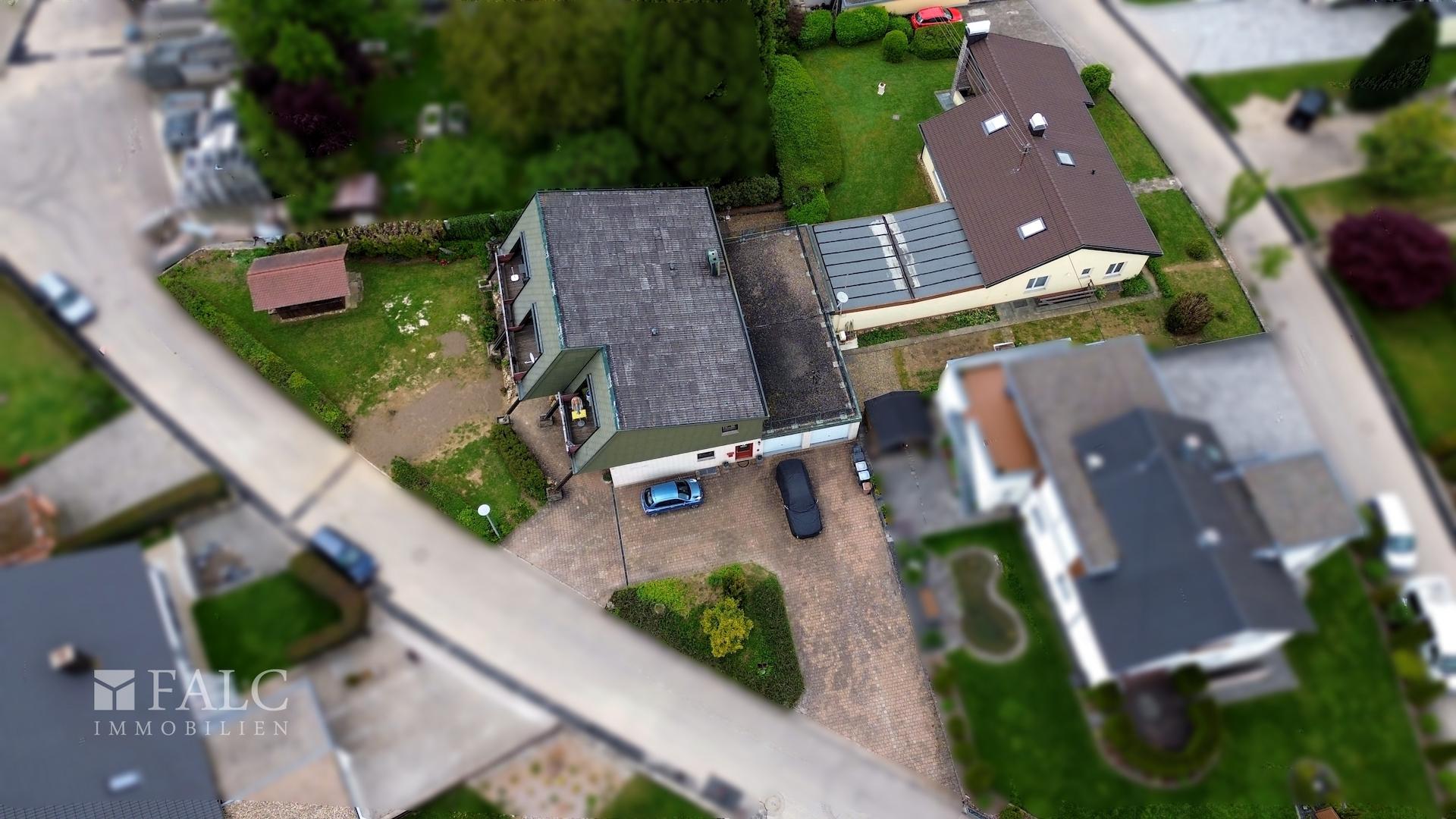Luftaufnahme Haus 1 und 2