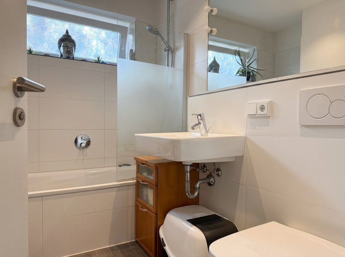 Souterrain re. Badezimmer