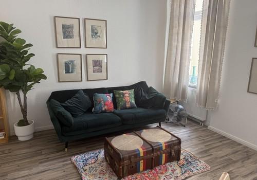 Wohnbereich mit Schlafcouch