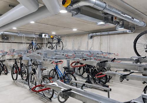 Fahrradabstellplatz