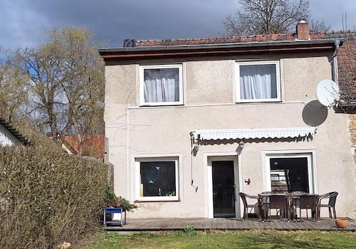 Blick vom Garten aus