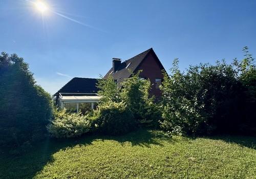 Rückansicht mit Wintergarten