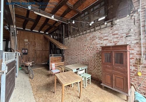 Vorplatz in der Scheune