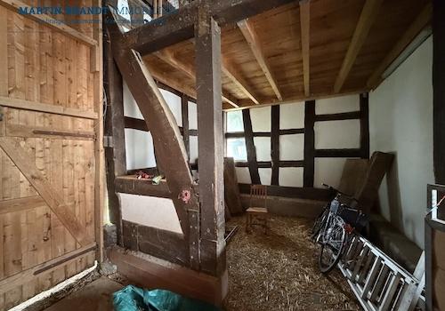 Stallungen in der Scheune