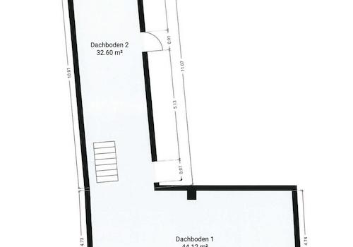 Dachgeschoss Nebengebäude