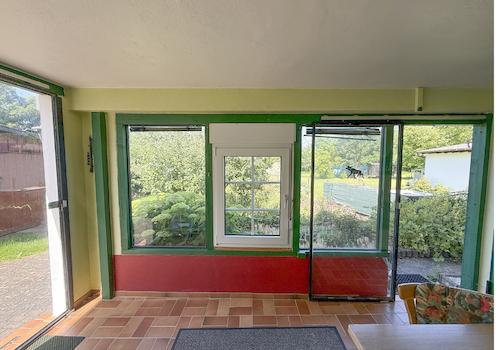 Haus 2 EG Verglaster Sitzbereich